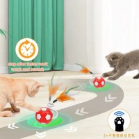 OK009C-Electric Cat Teasing Ball