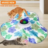 smart automatic hide and seek pet toy self play cat toy