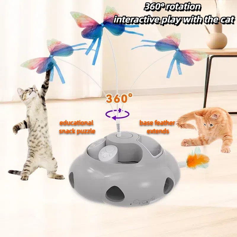 Multifunctional Educational cat toy self play kitty toy pet toy