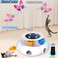 Interactive Multi-Material Cat Toy for Engaging Playtime Fun