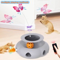 Interactive Multi-Material Cat Toy for Engaging Playtime Fun