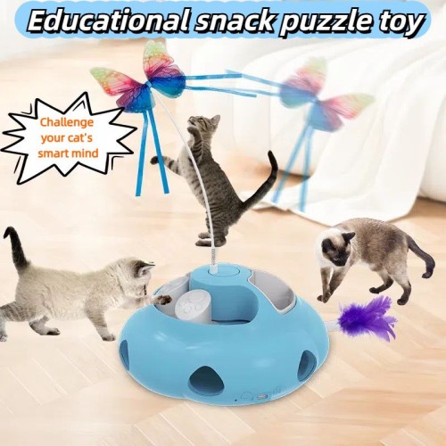 Multifunctional Educational cat toy self play kitty toy pet toy