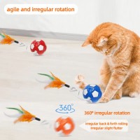OK009C-Electric Cat Teasing Ball