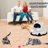 OK002-Smart automatic laser cat toy self play kitty toy pet toy