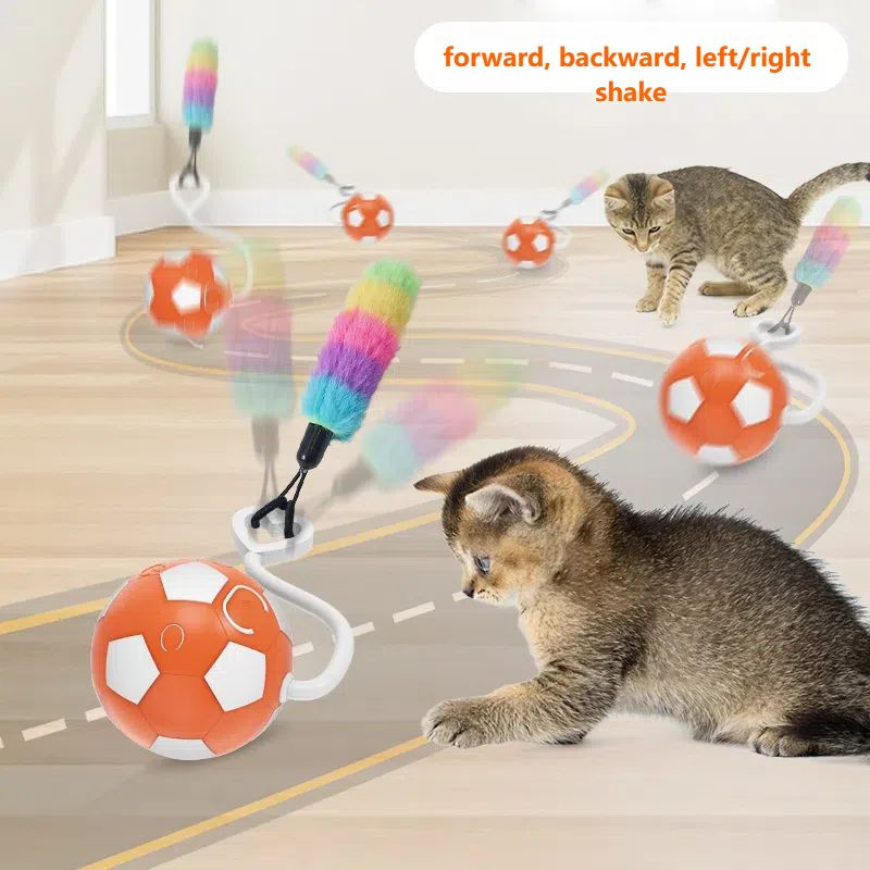 OK009C-Electric Cat Teasing Ball
