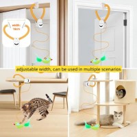 OK012A Funny Cat Teaser pet Toys Interactive Hanging Feather