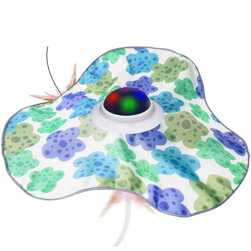smart automatic hide and seek pet toy self play cat toy