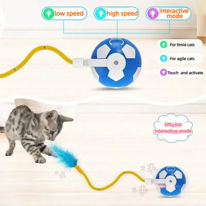 automatic hose ball  pet toy self play cat toy