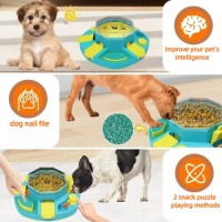 Educational Press Leakage Food Dispenser Pet Puzzle Toy